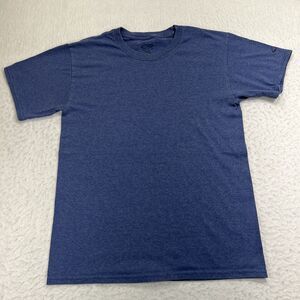 Champion C9 Men's Small Navy Blue Short Sleeve Solid Crew Neck Logo T Shirt